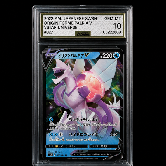 Palkia Originel V – 027/172 – VSTAR Universe – Japonais – AGS 10 Gem-MT